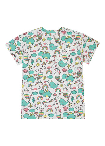 Комбінована літня футболка Garnamama