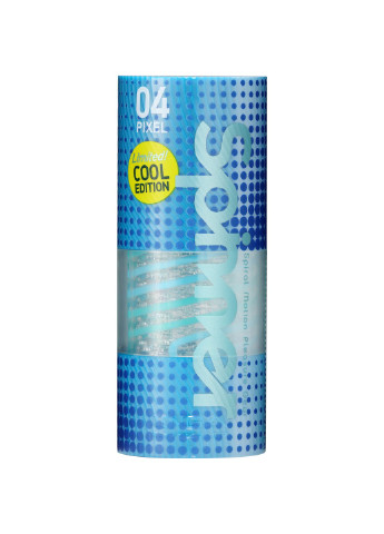 Мастурбатор Spinner 04 Pixel COOL EDITION з пружною стимулюючою спіраллю всередині Tenga (252607233)