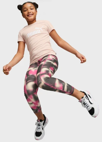 Світло-рожева демісезонна футболка 58702966 Puma Essential Logo T-Shirt