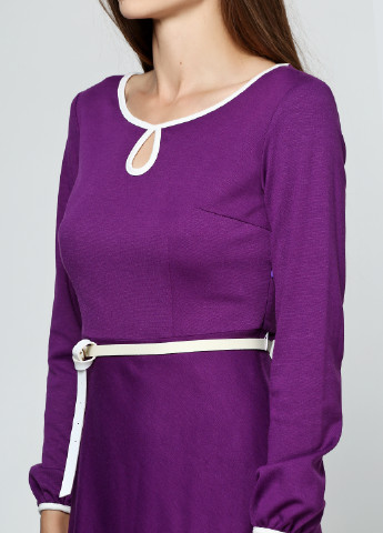Фіолетова кежуал сукня Ruta-S однотонна