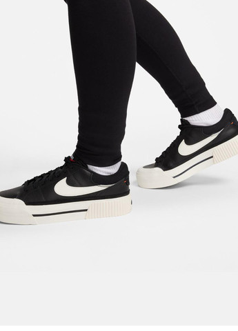 Черные демисезонные леггинсы fb8766-010 Nike