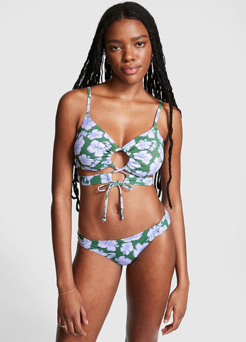 Зелений літній купальник (ліф, труси) роздільний Victoria's Secret