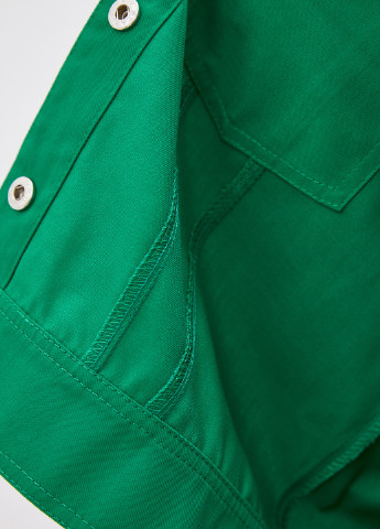 Зеленая летняя джинсовая куртка женская летняя зеленая Dasti Denim Urban
