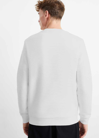 Белый свитшот C&A однотонный без декора (307510988)