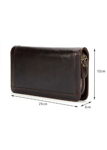 Чоловік шкіряний клатч 21,5х12х4 см Vintage (229460442)