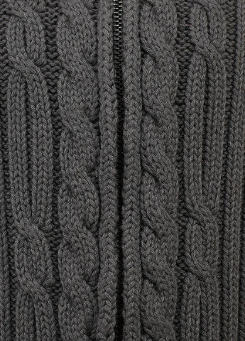 Серый зимний свитер хомут Iana