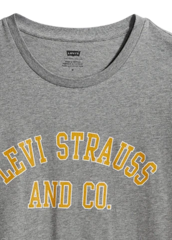 Серая футболка Levi's