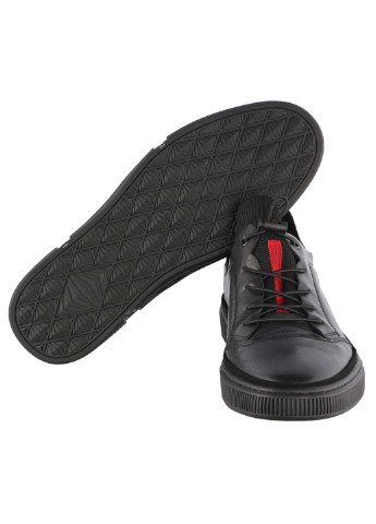 Черные демисезонные мужские кроссовки 195677 Lifexpert