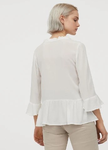 Біла блуза H&M