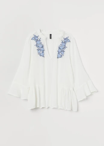 Біла блуза H&M
