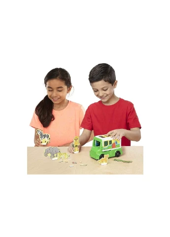 Ігровий набір магнітний Сафарі – рятувальна машина (MD30666) Melissa&Doug (254065554)