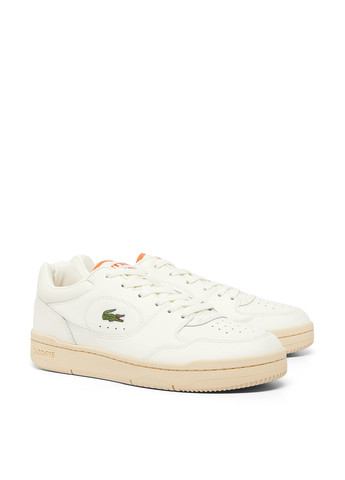 Белые демисезонные кроссовки Lacoste Linedrive