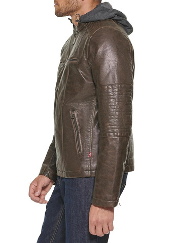 Коричнева демісезонна куртка Levi's