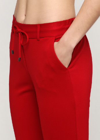 Красные кэжуал демисезонные джоггеры брюки BRANDTEX COASTLINE