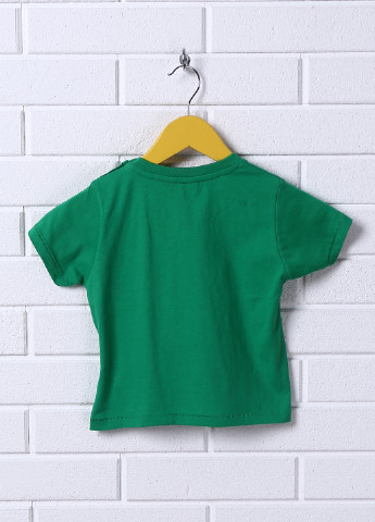 Зелена літня футболка з коротким рукавом Sprider