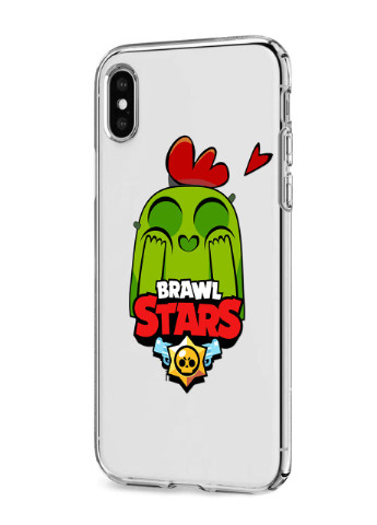 Чохол силіконовий Apple Iphone 11 Pro Max Спайк Бравл Старс (Spike Brawl Stars) (9232-1010) MobiPrint (219288281)