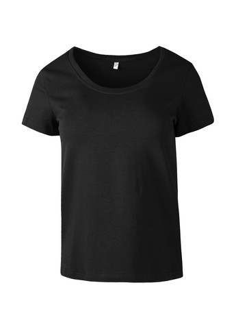 Черная летняя футболка O! clothing