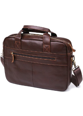 Чоловіча шкіряна ділова сумка для ноутбука 40х27х7 см Vintage (253490544)