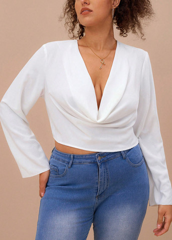 Біла блуза SHEIN