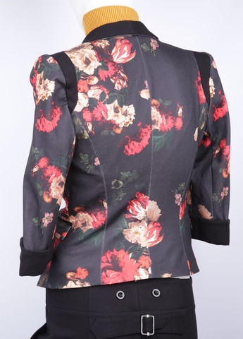 Цветной женский жакет Only с цветочным узором - демисезонный