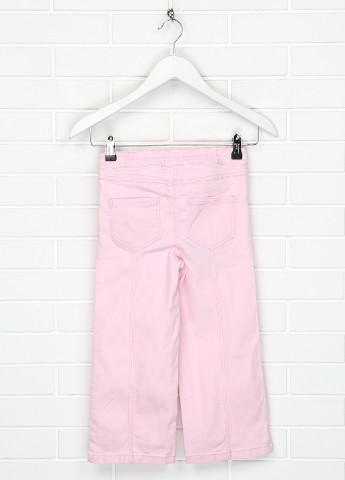 Светло-розовые кэжуал летние прямые брюки C&A