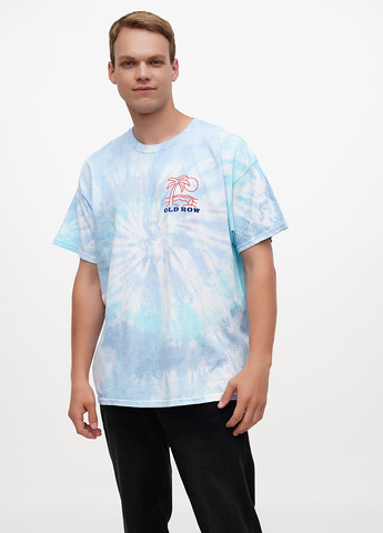 Голубая футболка Colortone