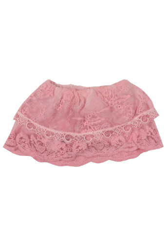 Розовая кэжуал цветочной расцветки юбка Lu Lu мини