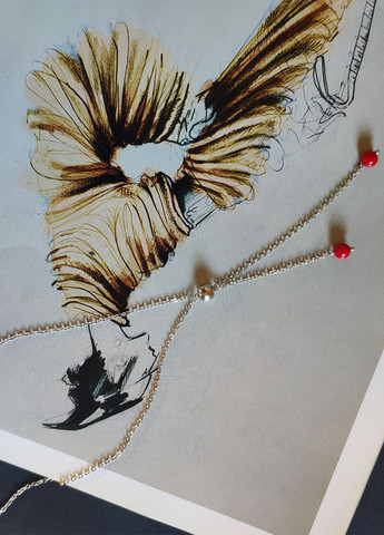 Кольє Silver Flame (262379352)