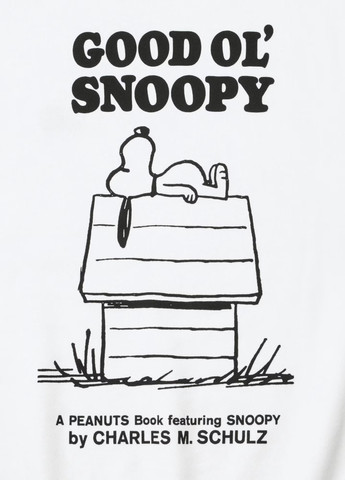 Білий світшот Uniqlo малюнок вишивка (327231653)