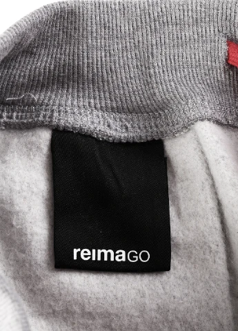 Серые спортивные демисезонные брюки со средней талией Reima