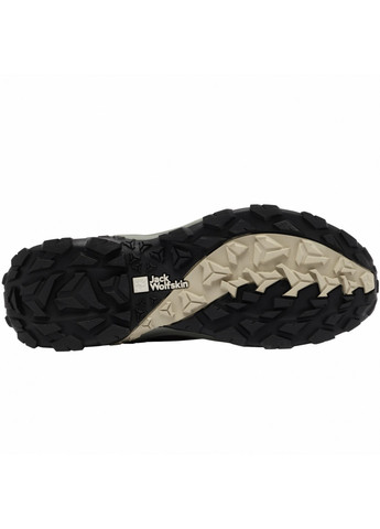 Коричневые осенние ботинки хайкеры Jack Wolfskin