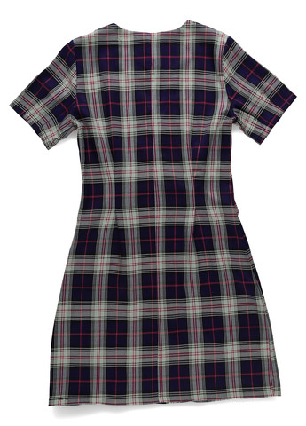 Комбінована кежуал сукня Resume в клітинку