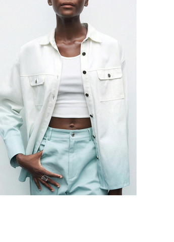 Куртка-рубашка SHEIN (344454097)