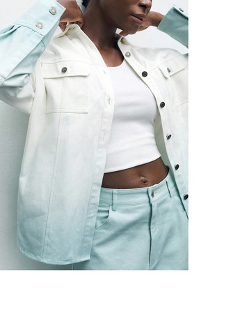 Куртка-рубашка SHEIN (344454097)