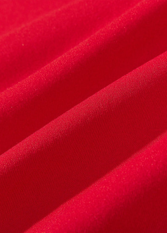 SHEIN свитшот новогодний красный кэжуал полиэстер, трикотаж с начесом