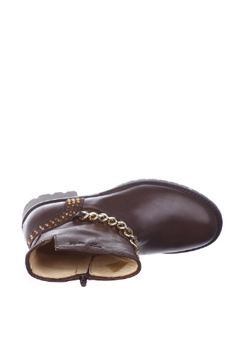 Шоколадные кэжуал осенние ботинки Zanotti