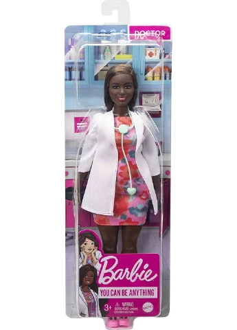Лялька Barbie Doctor із серії Я можу стати Барбі Лікар (GYT29) Mattel (255665079)