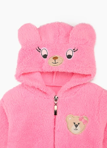 Розовый демисезонный костюм Mini papi