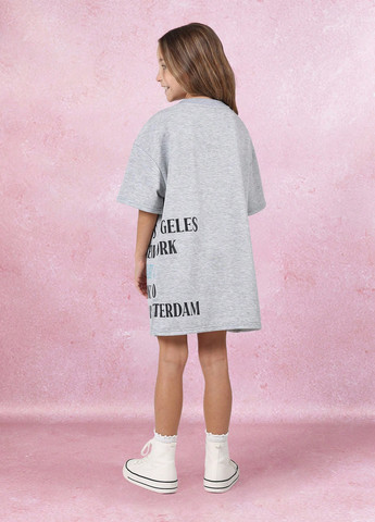 Светло-серое платье SHEIN (365438105)