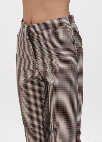 Комбинированные кэжуал демисезонные прямые брюки Vero Moda