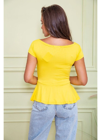 Желтая демисезонная блуза 167r209 Ager