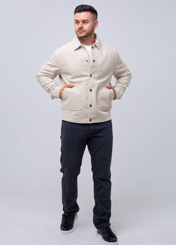 Світло-бежева демісезонна куртка K.O.R