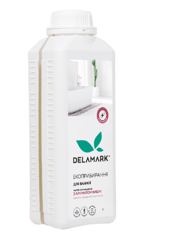 Универсальное средство для мытья ванной комнаты с ароматом вишни 1 л (4820152331885) DeLaMark (254968639)