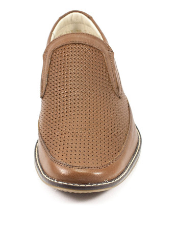 Светло-коричневые кэжуал туфли Mida на резинке