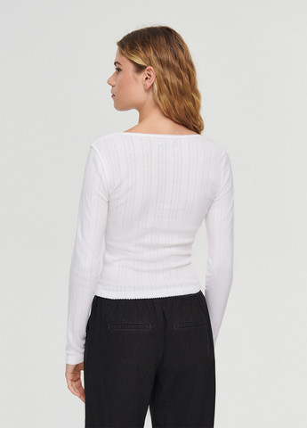 Белая блуза House