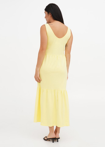 Жовтий кежуал сукня Mango однотонна