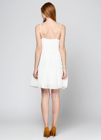 Білий кежуал плаття, сукня балон American Eagle однотонна