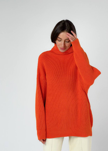 Оранжевый свитер Liton