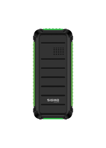 Мобильный телефон (4827798854433) Sigma x-style 18 track black-green (253507609)