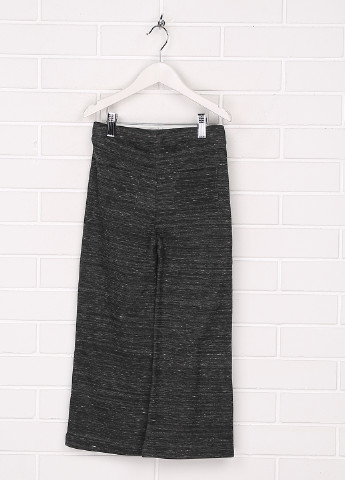 Грифельно-серые кэжуал демисезонные брюки со средней талией Zara